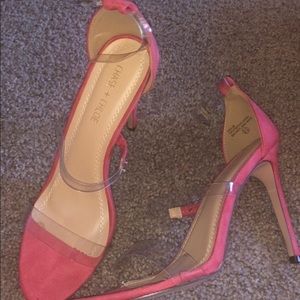 Fashionnova size 8.5 heels never been worn